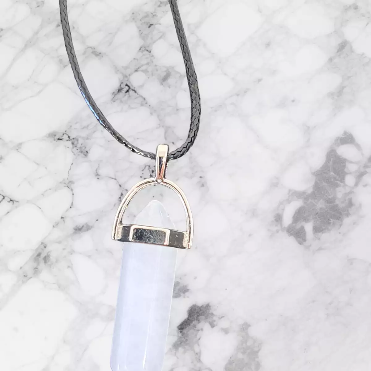 Pendentif Quartz pointe